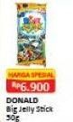 Promo Harga DONALD Big Jelly Stick 50 gr - Alfamart
