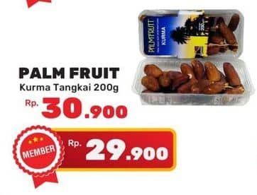 Promo Harga Palm Fruit Kurma 200 gr - Yogya