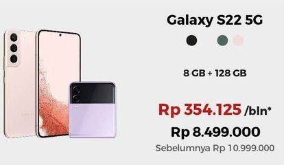 Promo Harga Samsung Galaxy S22 5G 8GB + 128GB  - Erafone