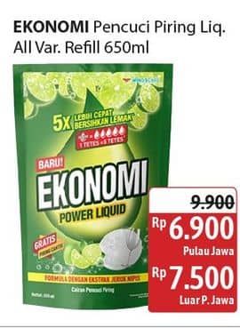 Ekonomi Pencuci Piring Power Liquid