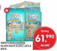 Promo Harga SWEETY Silver Pants XL26, L28, M30  - Superindo