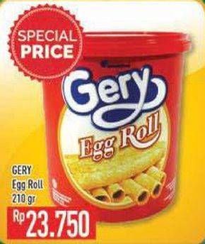 Promo Harga GERY Egg Roll 210 gr - Hypermart