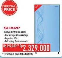 Promo Harga SHARP SJ-N192D  - Hypermart