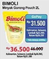 Promo Harga Bimoli Minyak Goreng 2000 ml - Alfamart