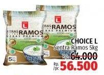 Promo Harga Choice L Beras Setra Ramos 5000 gr - LotteMart