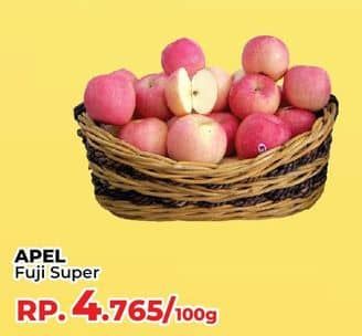 Promo Harga Apel Fuji Super per 100 gr - Yogya