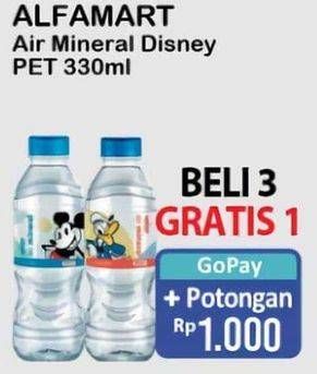 Promo Harga Alfamart Air Mineral Disney 330 ml - Alfamart