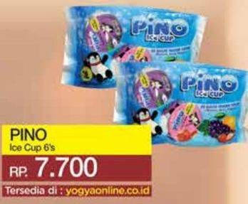Promo Harga Pino Ice Cup per 6 pcs 65 gr - Yogya