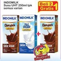 Promo Harga INDOMILK Susu UHT All Variants 250 ml - Indomaret