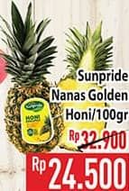 Promo Harga Sunpride Nanas Honi Golden per 100 gr - Hypermart