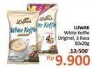 Promo Harga Luwak White Koffie Original, 3 Rasa per 10 sachet 20 gr - Alfamidi