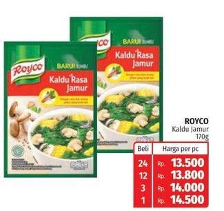 Promo Harga ROYCO Kaldu Rasa Jamur 170 gr - Lotte Grosir