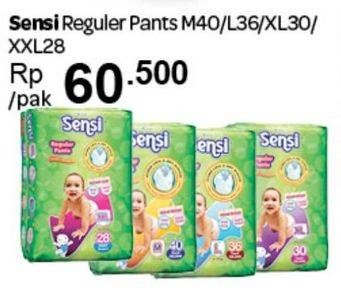Promo Harga Sensi Regular Pants M40, L36, XL30, XXL28  - Carrefour