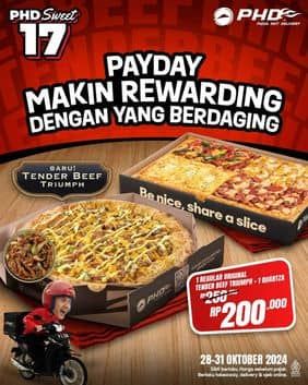 Promo Harga PayDay Makin Rewarding  - Pizza Hut