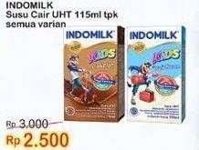 Promo Harga INDOMILK Susu UHT Kids All Variants 115 ml - Indomaret