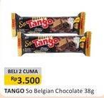 Promo Harga TANGO Wafer So Tango Belgian Chocolate per 2 bungkus 38 gr - Alfamart