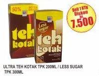 Promo Harga Ultra Teh Kotak 300 ml - Superindo