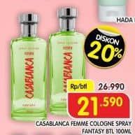 Promo Harga Casablanca Femme Body Mist Cologne 100 ml - Superindo