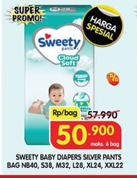 Promo Harga Sweety Silver Comfort/Pants  - Superindo