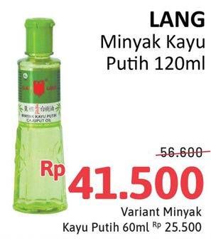 Promo Harga Cap Lang Minyak Kayu Putih 120 ml - Alfamidi