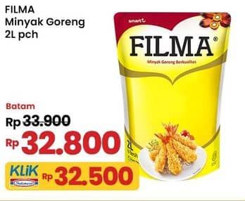 Promo Harga Filma Minyak Goreng 2000 ml - Indomaret