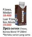 Promo Harga Oatside UHT Milk Barista Blend, Chocolate 200 ml - Alfamidi