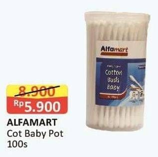 Promo Harga ALFAMART Cotton Bud Baby 100 pcs - Alfamart