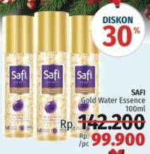 Promo Harga SAFI Age Defy Gold Water Essence 100 ml - LotteMart