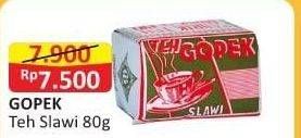 Promo Harga Gopek Teh Slawi 80 gr - Alfamart