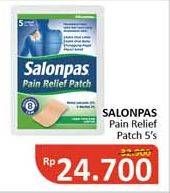 Promo Harga SALONPAS Pain Relief Patch 5 pcs - Alfamidi