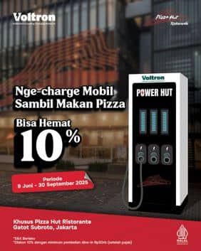 Promo Harga Bisa Hemat 10%  - Pizza Hut