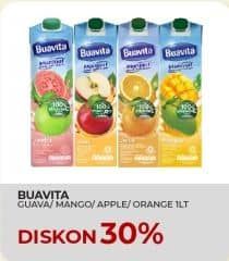 Promo Harga Buavita Fresh Juice Mango, Guava, Orange 1000 ml - Yogya