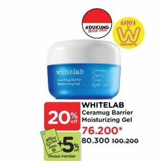 Promo Harga Whitelab Cera-Mug Barrier Moisturizing Gel  - Watsons