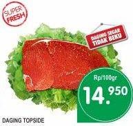 Promo Harga Daging Topside Sapi per 100 gr - Superindo