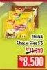 Promo Harga EMINA Cheese Slice 5 pcs - Hypermart