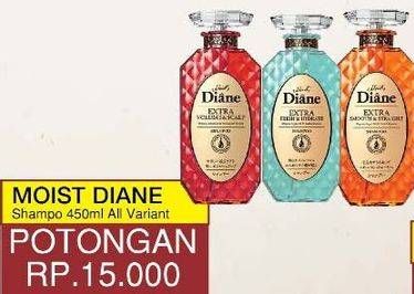 Promo Harga MOIST DIANE Shampoo All Variants 450 ml - Yogya