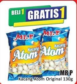 Promo Harga Mr.p Kacang Atom Original 130 gr - Hari Hari