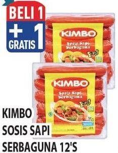 Promo Harga Kimbo Sosis Sapi Serbaguna 396 gr - Hypermart