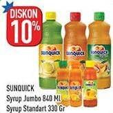 Promo Harga SUNQUICK Minuman Sari Buah 330 ml - Hypermart
