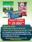 Promo Harga Paket Drink Gulaku, Kapal Api, Sariwangi  - Hypermart