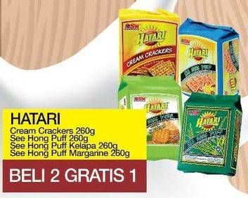 Promo Harga ASIA HATARI Cream Creakers/See Hong Puff 260gr  - Yogya