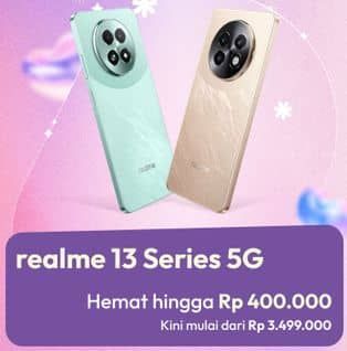 Promo Harga Realme 13 5G Series  - Erafone