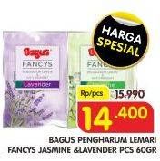 Promo Harga BAGUS FANCYS Pengharum Lemari Jasmine, Lavender 60 gr - Superindo