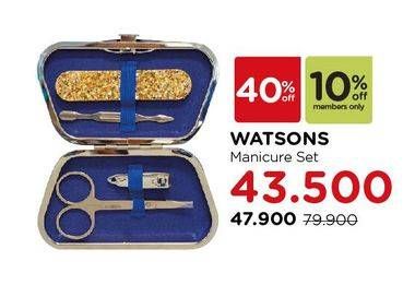 Promo Harga WATSONS Manicure Set  - Watsons