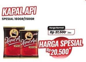 Promo Harga Kapal Api Kopi Bubuk Special 165 gr - Carrefour