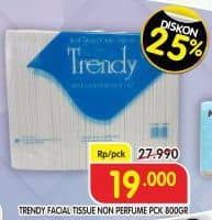 Promo Harga Trendy Tissue 800 gr - Superindo