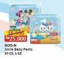 Promo Harga Goon Smile Baby Comfort Fit Pants M19, L18 18 pcs - Alfamart