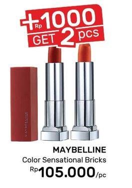 Promo Harga MAYBELLINE Color Sensational Lipstick  - Guardian