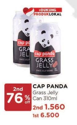 Promo Harga CAP PANDA Minuman Kesehatan Cincau 310 ml - Watsons
