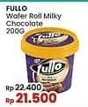 Promo Harga Fullo Wafer Roll Milk Chocolate 200 gr - Indomaret